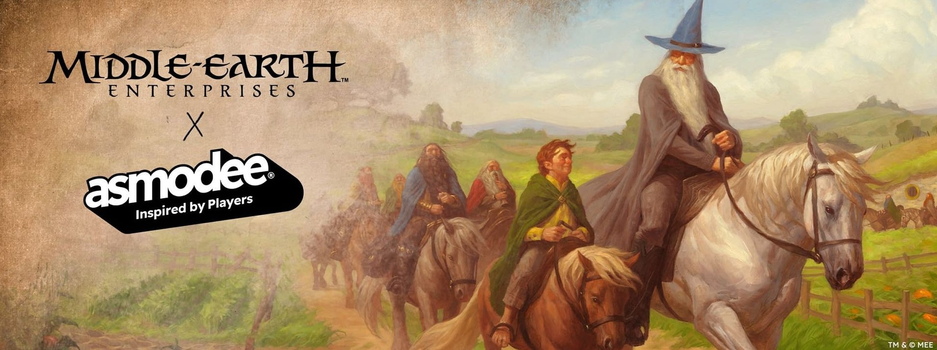 Asmodee s'associe à Middle-Earth Enterprises