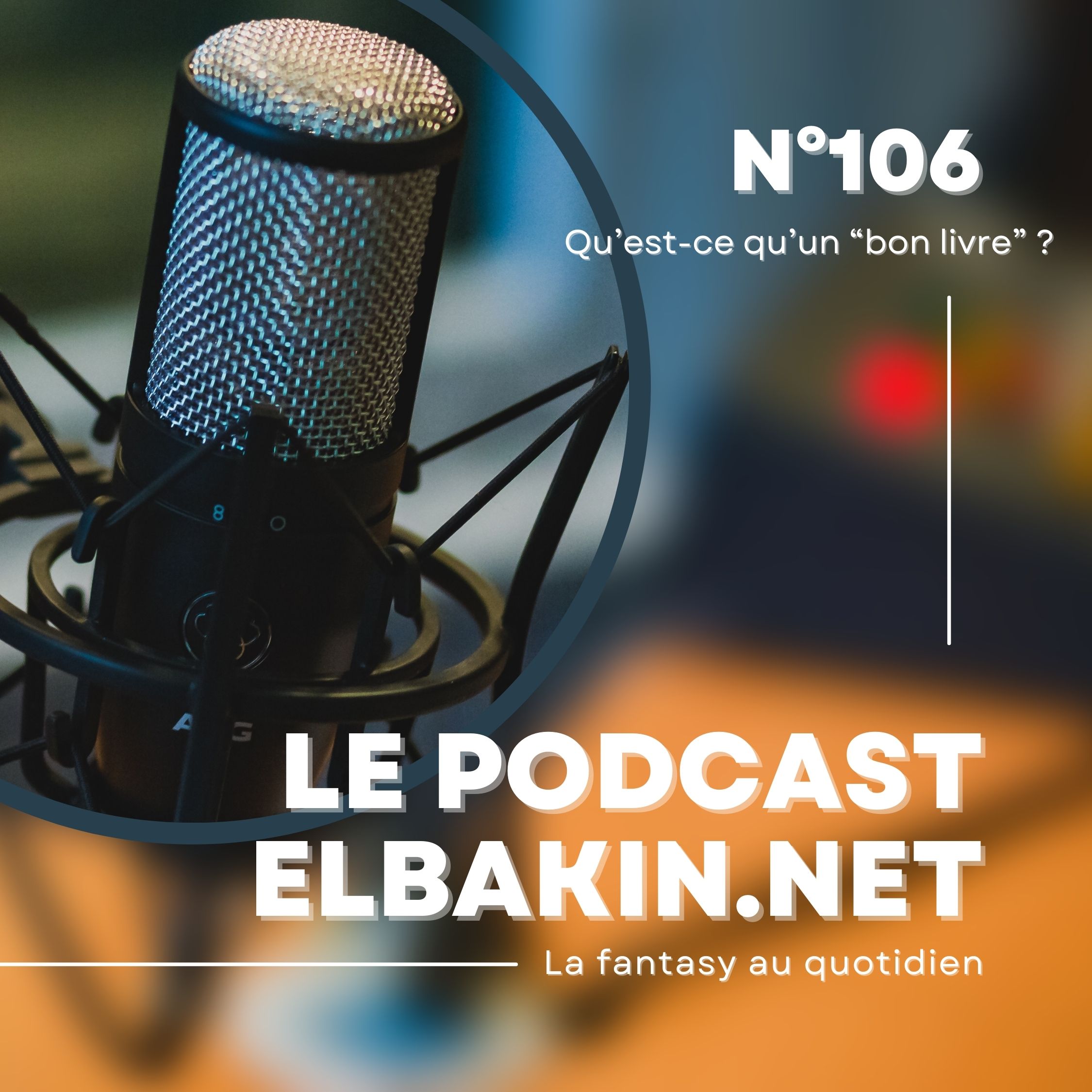 Podcast Elbakin.net n°106 : qu'est-ce qu'un bon livre ?